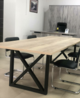 Столы для переговоров на металлокаркасе