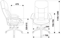 Кресло T-9908AXSN-AB