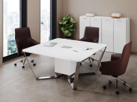 Серия переговорных столов Steel Meet